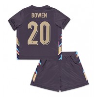 Camiseta Inglaterra Jarrod Bowen #20 Segunda Equipación Replica Eurocopa 2024 para niños mangas cortas (+ Pantalones cortos)